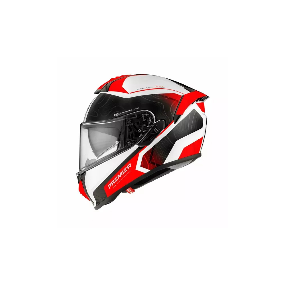 Evoluzione Casco — Talla S, Blanco mate